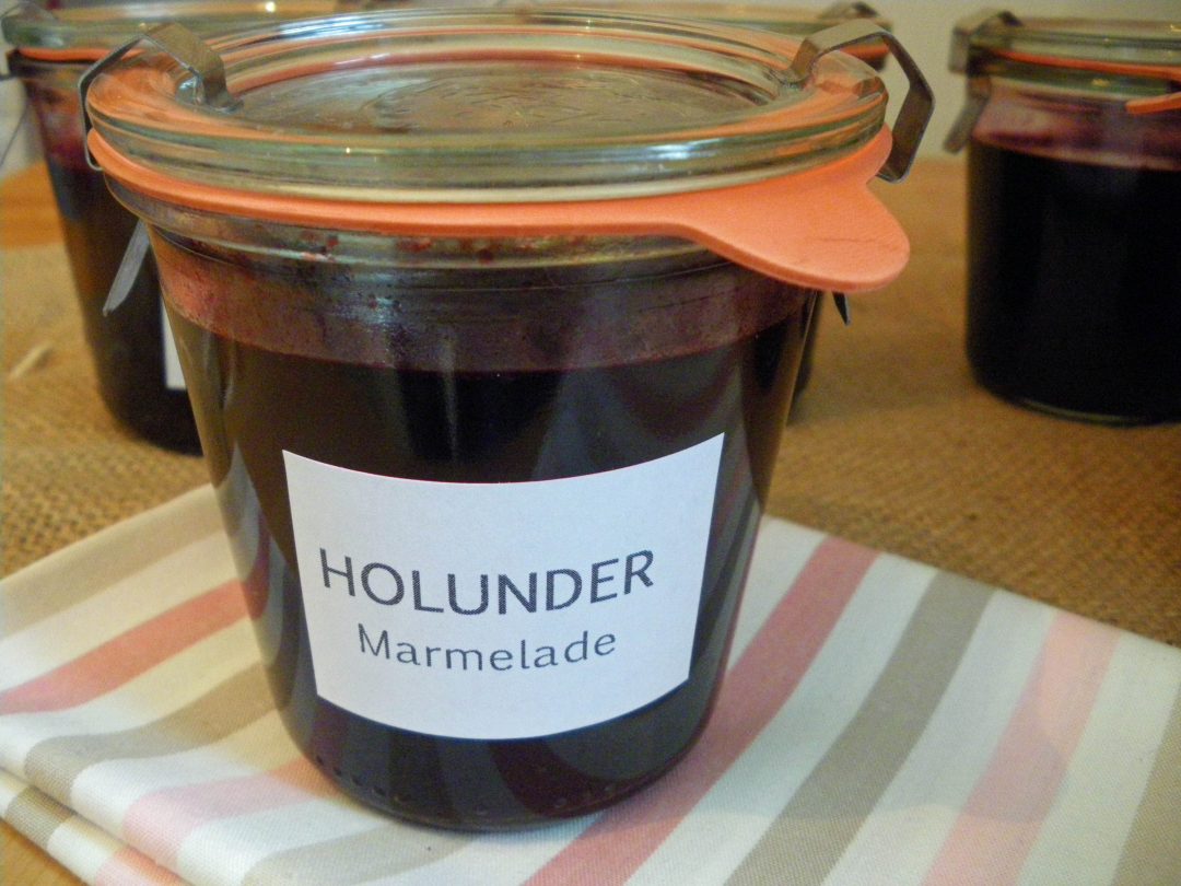 Rezepte - Dips & Marmelade - Holundergelee - weizenfrei & vegan