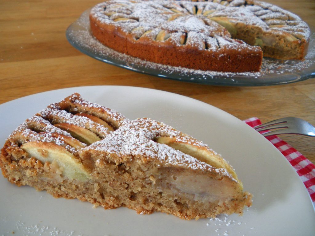 Rezepte - Kuchen - Apfelkuchen mit Mandeln und Äpfeln - weizenfrei & kaseinfrei