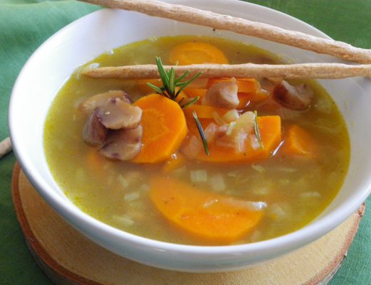 Rezept - Suppe - Eintopf - Möhren-Maronen Suppe - vollwertig, clean eating & glutenfrei