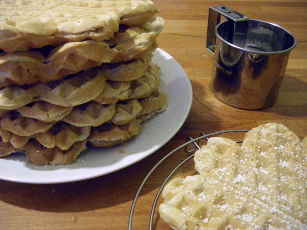 Rezept - Sonntagssnack - Waffeln - Dinkel - weizenfrei - vollwertig - clean eating