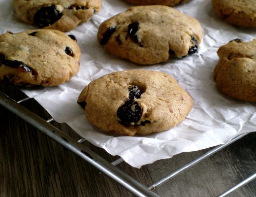 Rezepte - Backen - Plätzchen - Cookies - Kekse - Mandeln - Cranberry