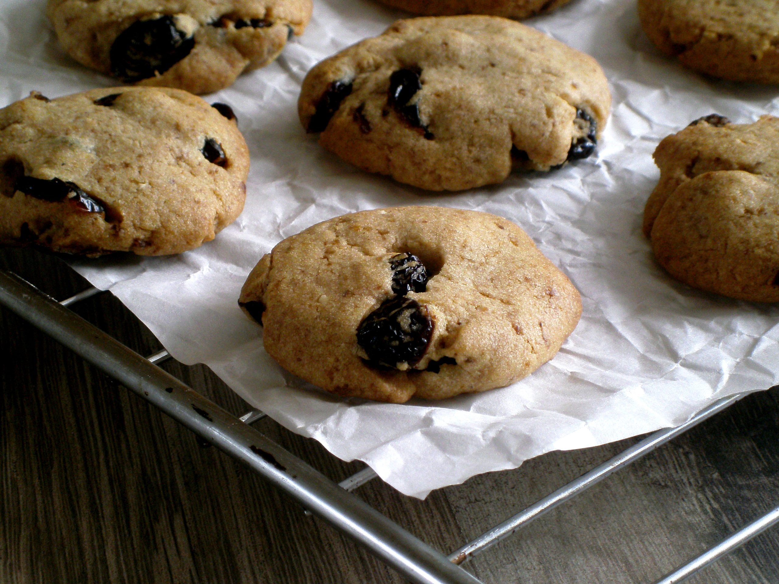 Rezepte - Backen - Plätzchen - Cookies - Kekse - Mandeln - Cranberry