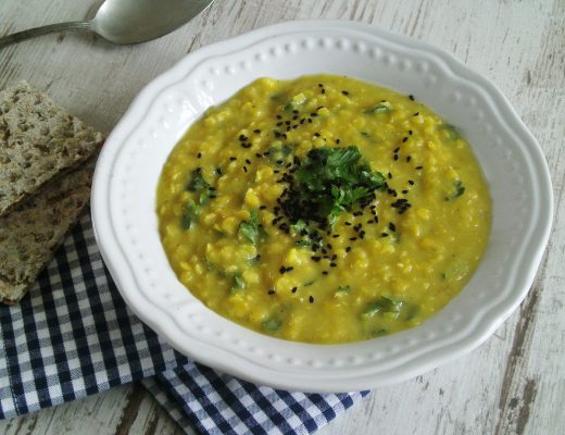 Rezepte - Suppen & Eintopf - gelbe Linsensuppe - glutenfrei, vollwertig & clean eating
