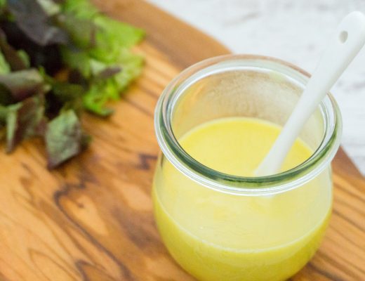 Rezepte - Salatsoße - Honig-Senf Dressing - clean eating - glutenfrei - vollwertig