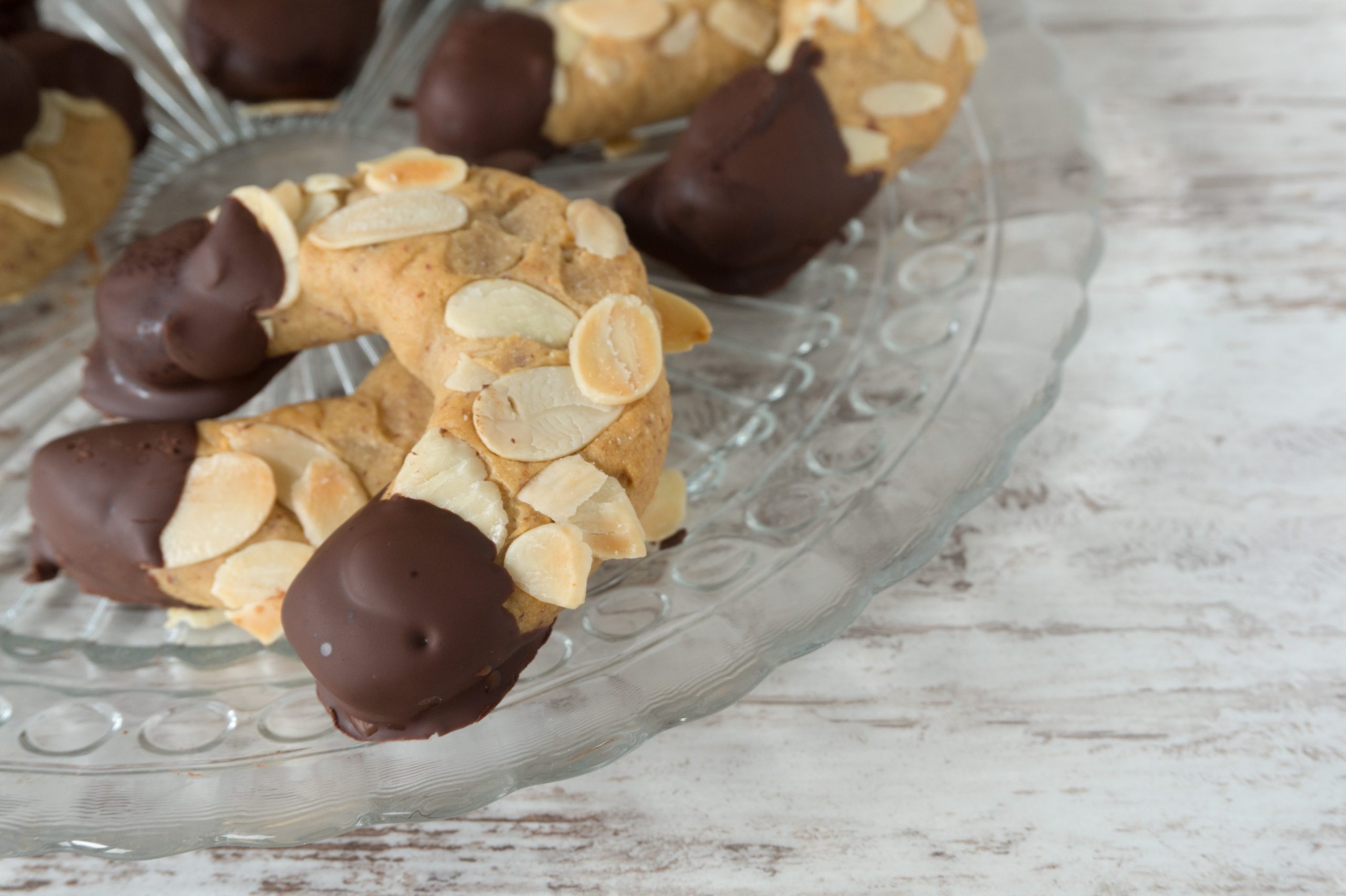 Rezepte - Gebäck - Süßes - Mandelhörnchen - glutenfrei - zuckerfrei - ohne Kristallzucker