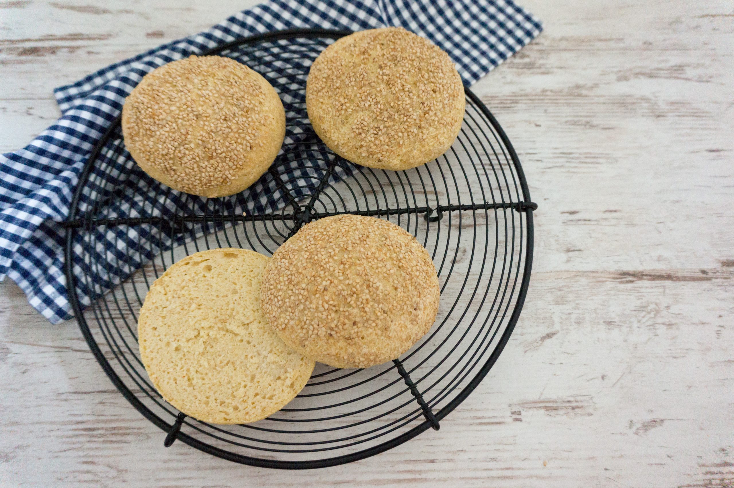 Rezepte - Brötchen - Burgerbrötchen - glutenfrei - clean baking - kaseinfrei