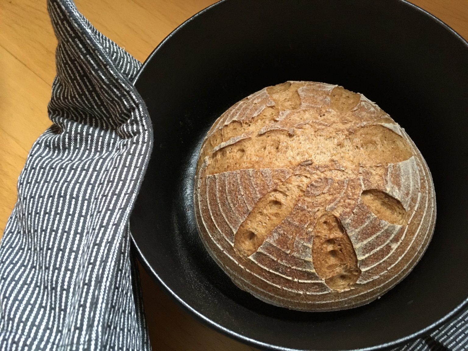 Rezept für glutenfreies Graubrot mit Teffmehl, Sauerteig - ohne Xanthan gesund glutenfrei backen vegan vollwertig pflanzlich