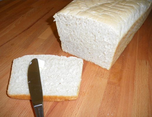 Rezepte -Toastbrot - Buttertoast - weizenfrei