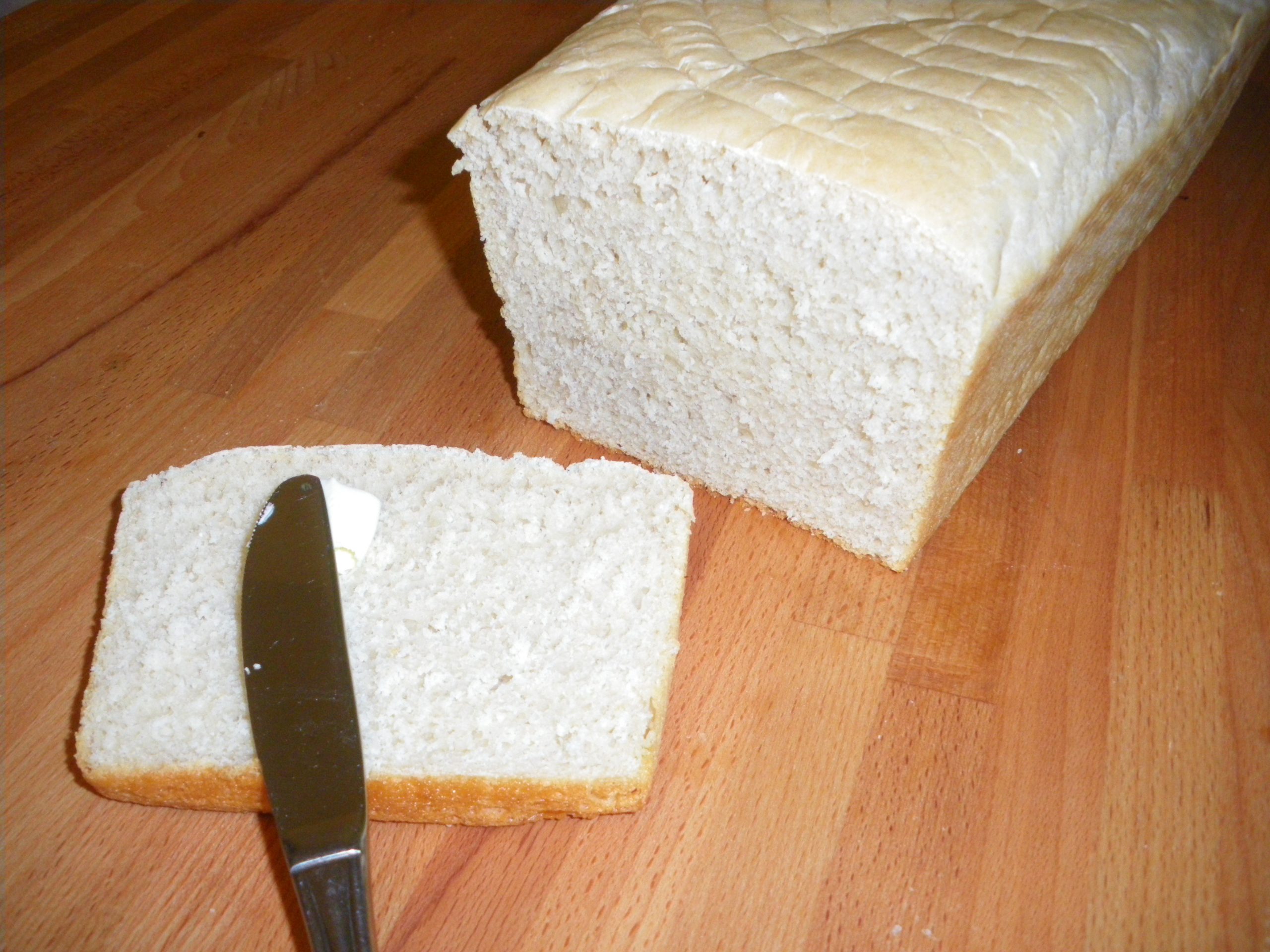 Rezepte -Toastbrot - Buttertoast - weizenfrei