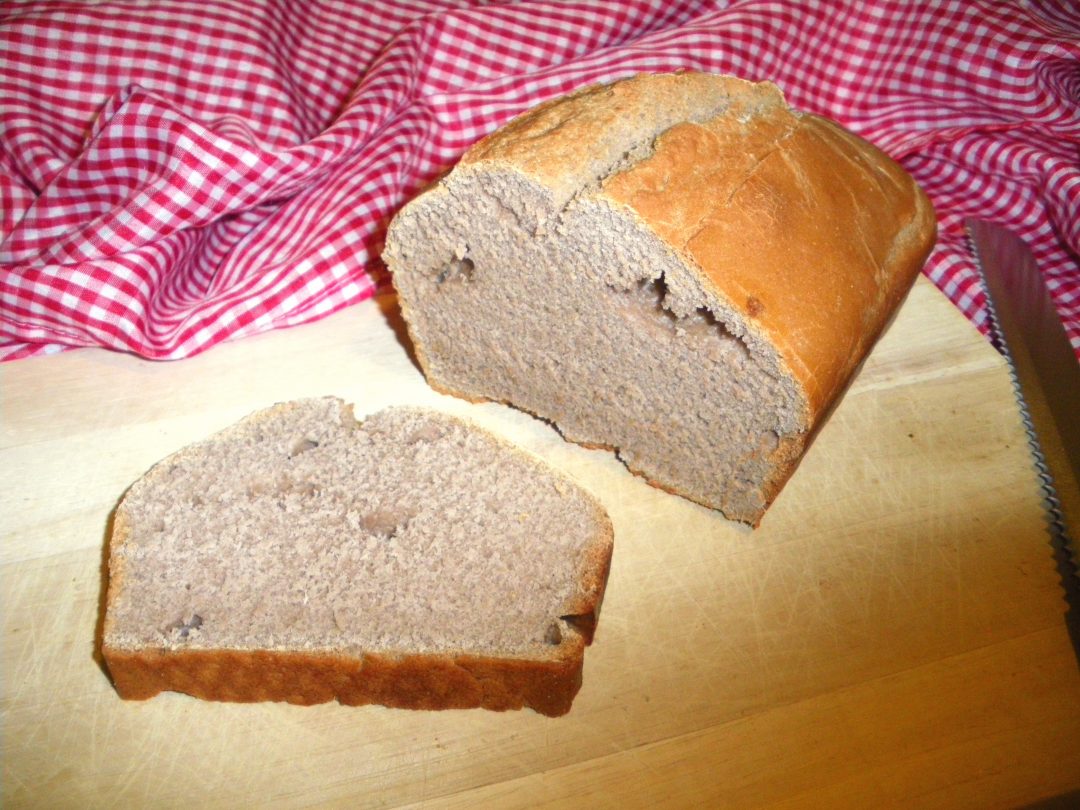 Rezepte - Brot - Kastanienbrot - weizenfrei - vegan - backen