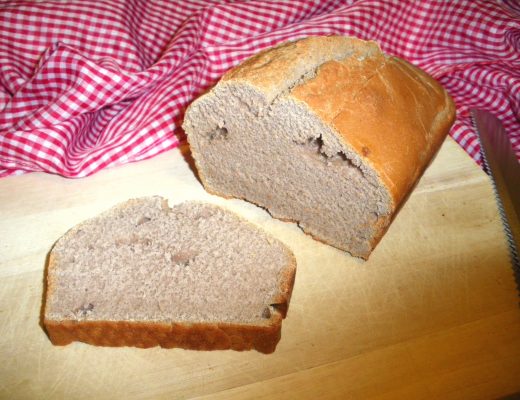 Rezepte - Brot - Kastanienbrot - weizenfrei - vegan - backen