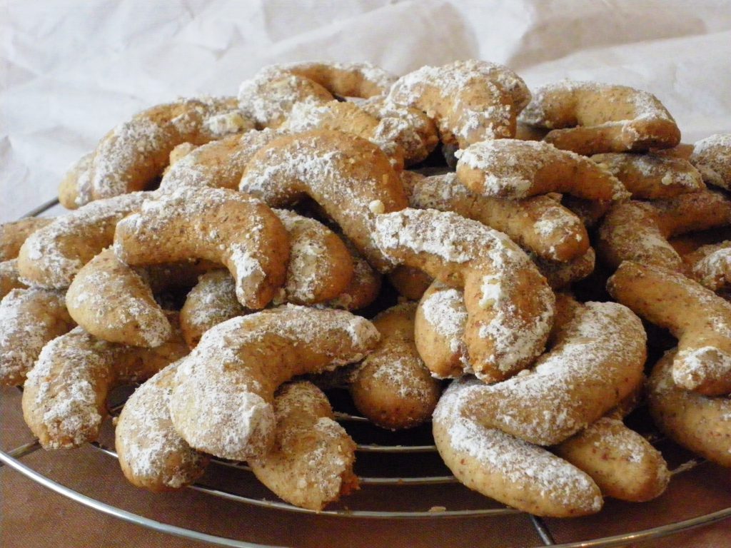 Rezepte - Plätzchen - Weihnachten - Vanillekipferl - vegan - weizenfrei - backen