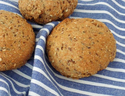 Rezepte - Brötchen - Ur-Dinkel Brötchen mit Flohsamen - weizenfrei & vegan