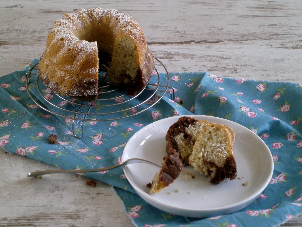 Rezept - Kuchen - Marmorguglhupf - weizenfrei - sojafrei - kaseinfrei - backen