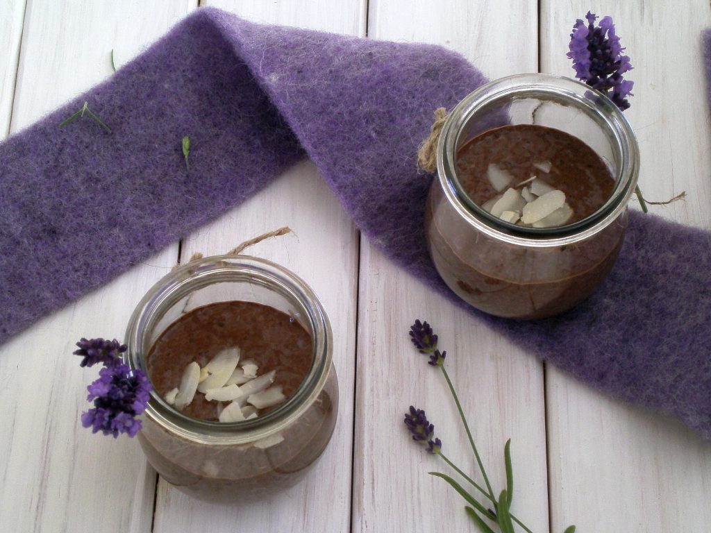 Rezepte - Nachtisch - Dessert - Schoko-Chia-Pudding - weizenfrei - sojafrei - vegan