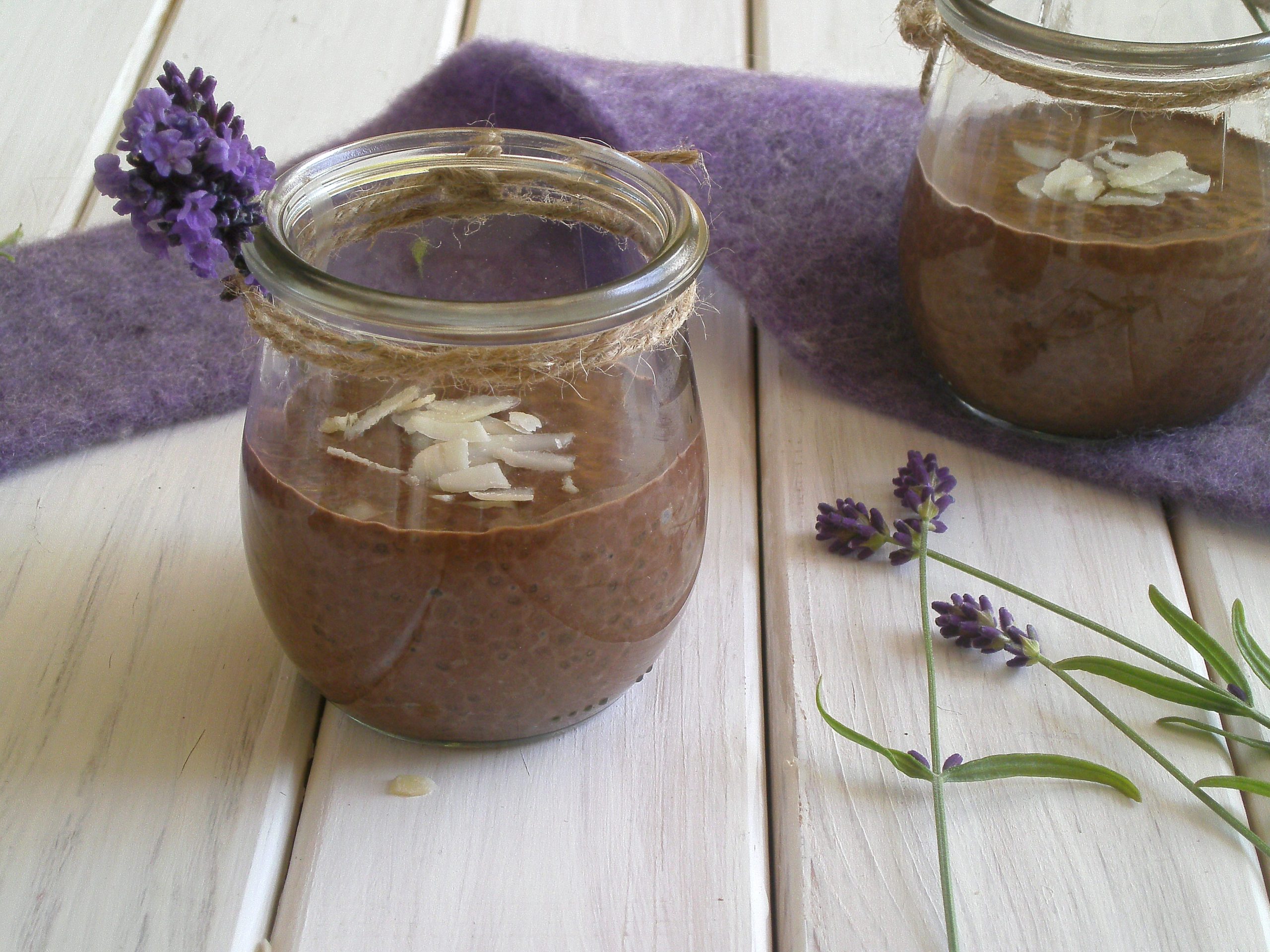 Rezepte - Pudding - Schoko-Chia-Pudding - sojafrei - milchfrei