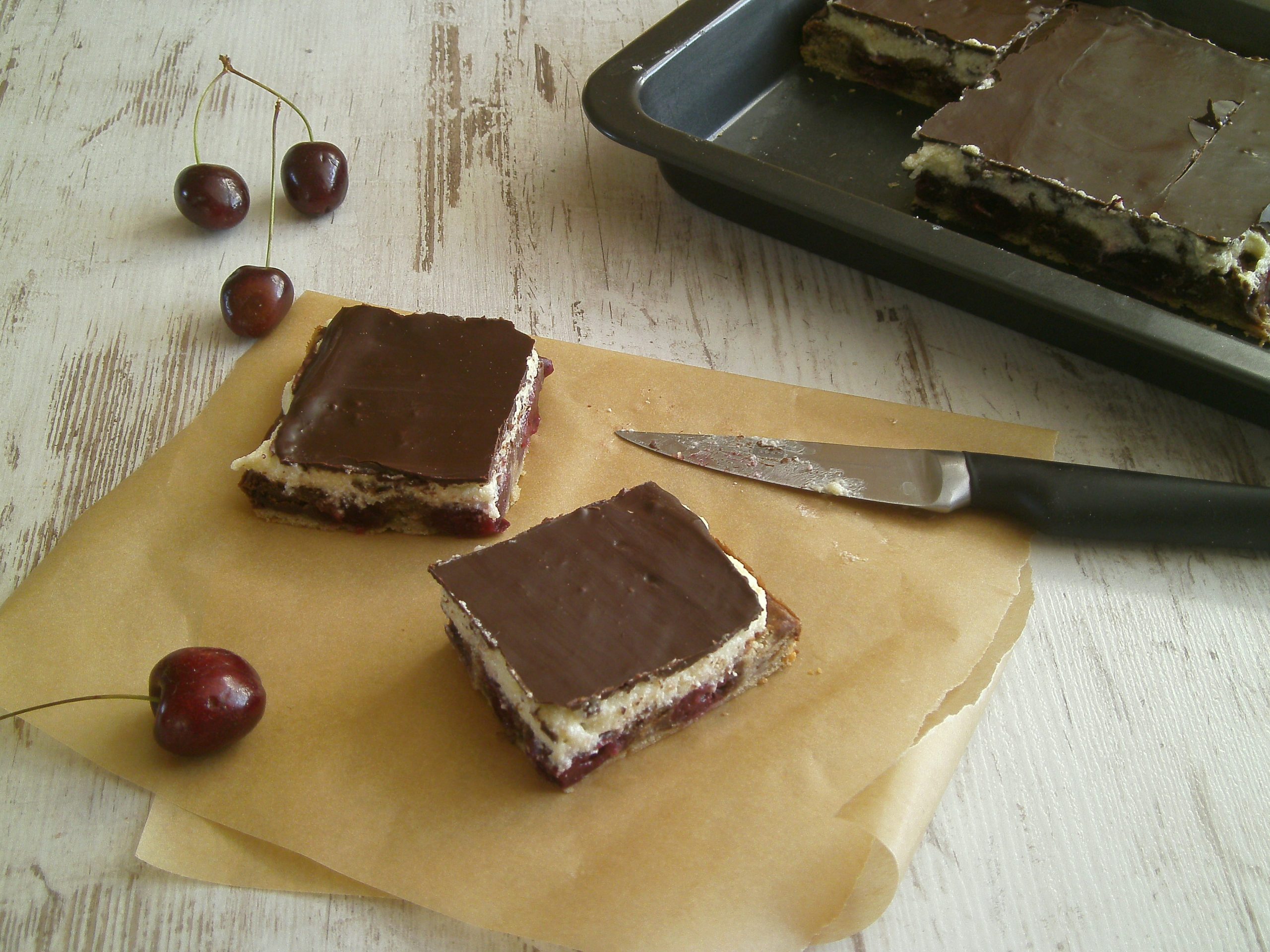 Rezepte - Kuchen - Blechkuchen - Donauwelle - weizenfrei - sojafrei - milchfrei - backen