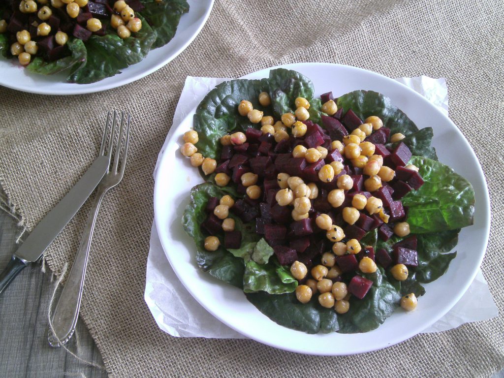 Rezepte - Salat - Mittagessen - rote Beete Salat - glutenfrei - sojafrei - vegan