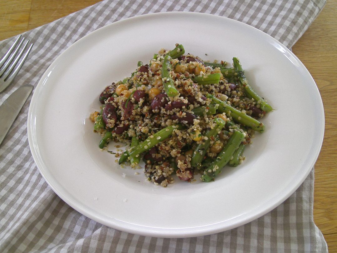 Rezept - Hauptgerichte - Getreide - Bohnen Quinoa Pfanne - vegan - glutenfrei - kochen