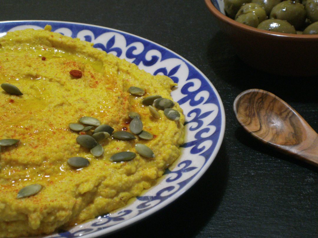 Rezepte - Dips - Kürbishummus - vegan - glutenfrei - kochen