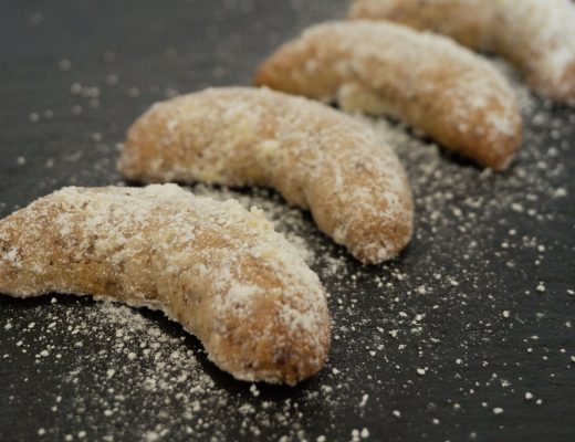 Rezepte - Weihnachtsbäckerei - Plätzchen - Vanillekipferl - glutenfreie - kaseinfrei - sojafrei
