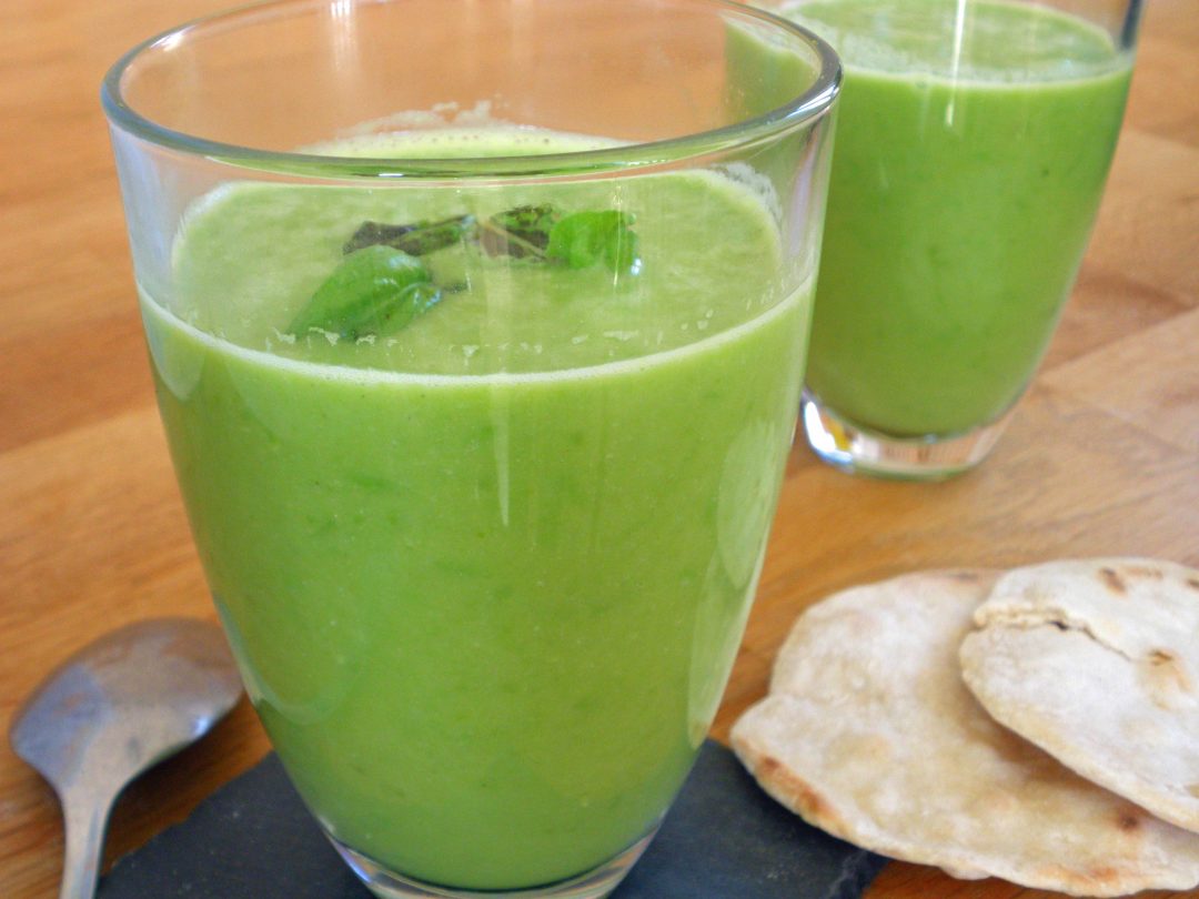 Rezepte - Suppe - grüne Erbsensuppe - glutenfrei