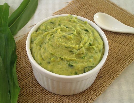 Rezepte - Dip & Aufstriche - Bärlauchcreme - weiße Bohnen - glutenfrei & vegan