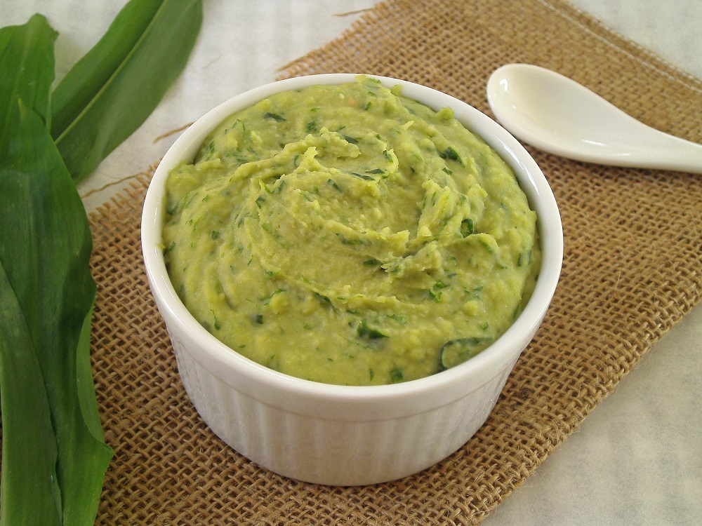 Rezepte - Dip & Aufstriche - Bärlauchcreme - weiße Bohnen - glutenfrei & vegan