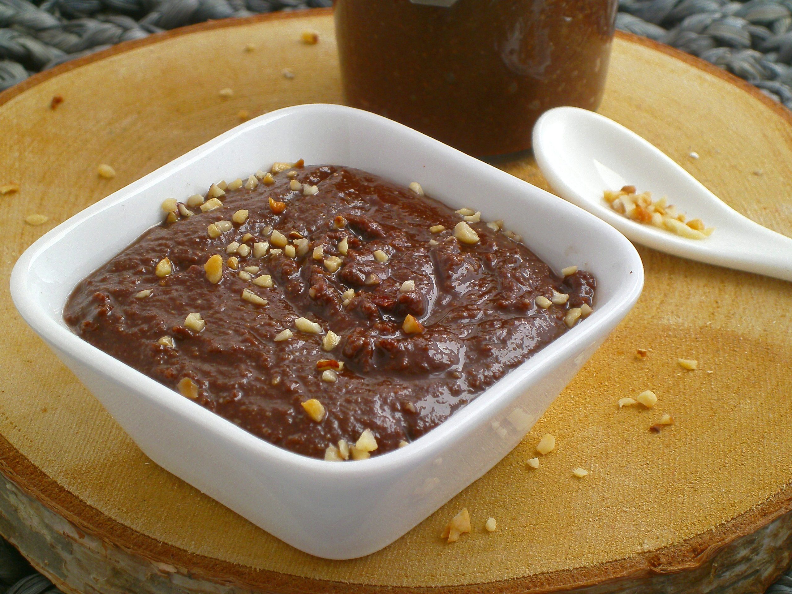 Rezepte - Aufstriche - Schokocreme - Haselnüsse - Kakao - glutenfrei - milchfrei - vegan