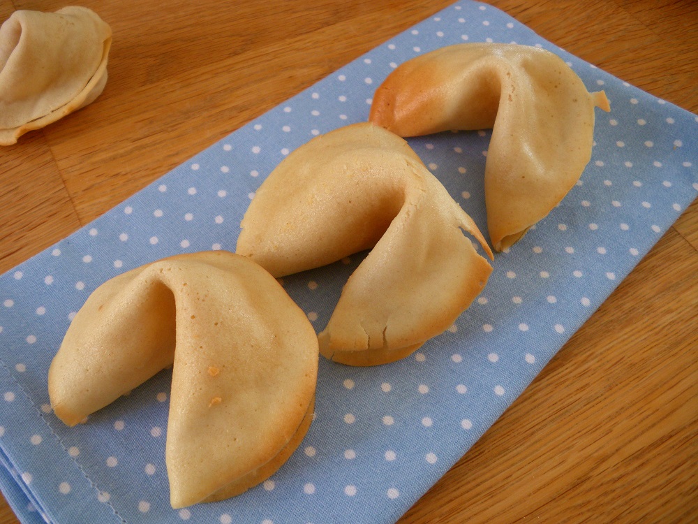 Rezept für selbstgemachte Glückskekse