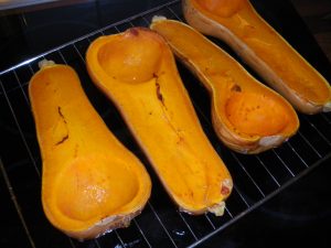 Rezept für Kürbispüree aus dem Ofen - glutenfrei & vegan