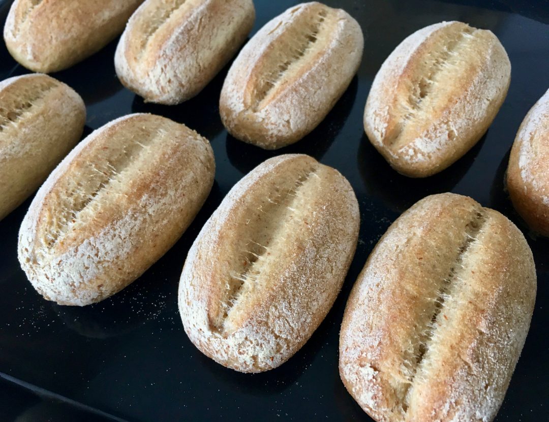 Rezepte - Brot & Brötchen - glutenfreie Schnittbrötchen mit Sauerteig