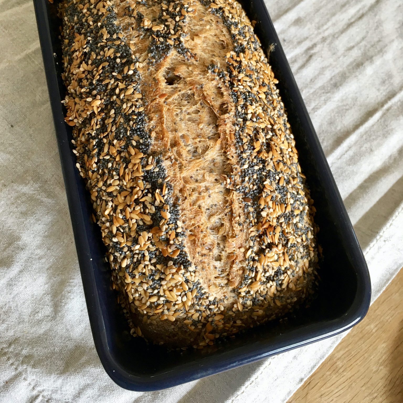glutenfreies Mehrkornbrot mit Hefe