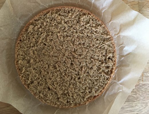 Grundrezept für glutenfreien Biskuit - vollwertig vegan backen