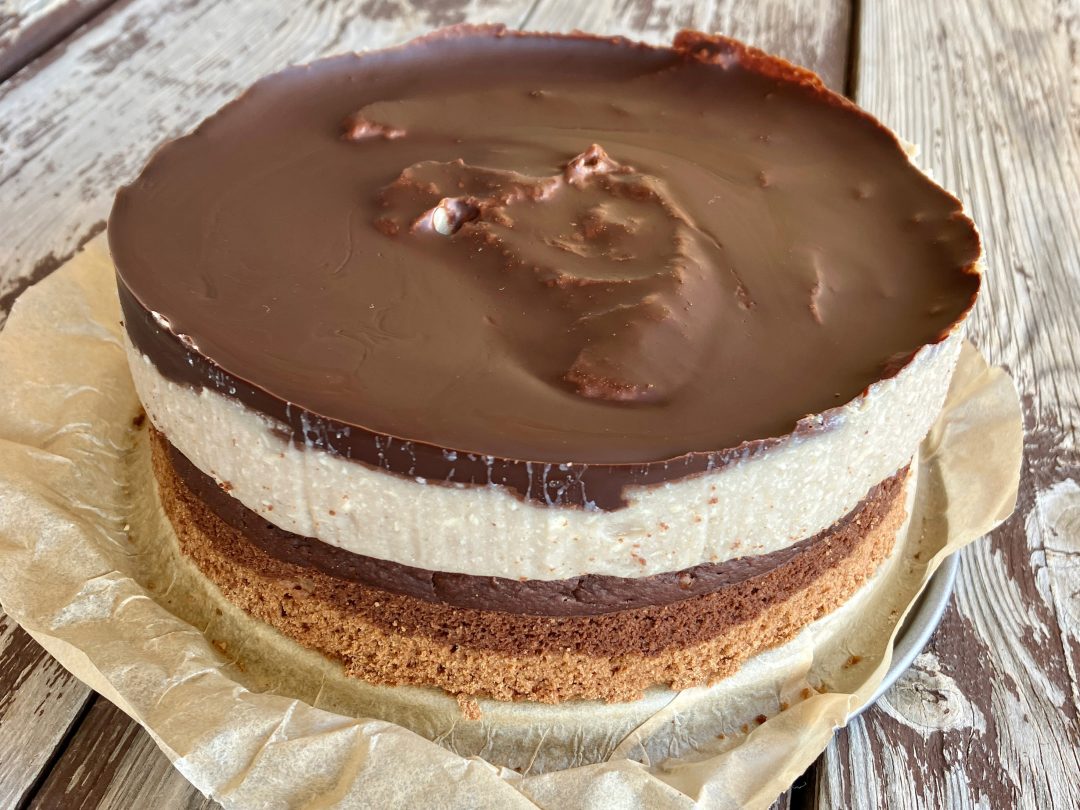 zuckerfreie vegane glutenfreie Donauwelle