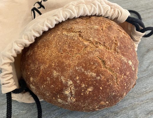Rezept für vollwertiges glutenfreies Saatenbrot mit Sauerteig