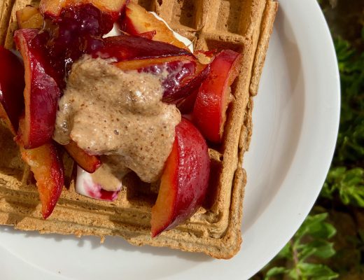 zuckerfreie Waffeln - glutenfrei - vegan - vollwertig